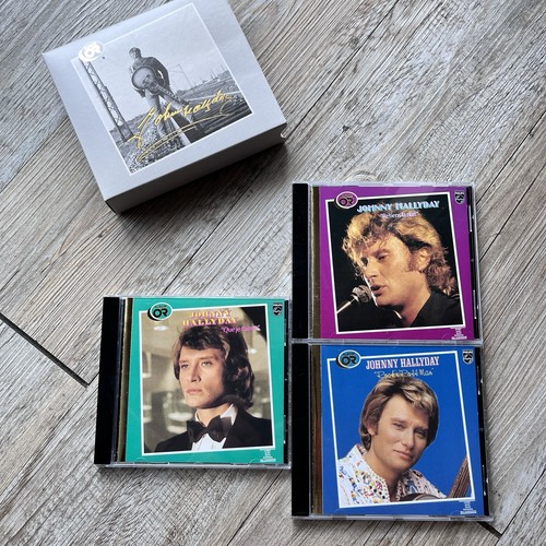 Coffret 3cd johnny hallyday - johnny,