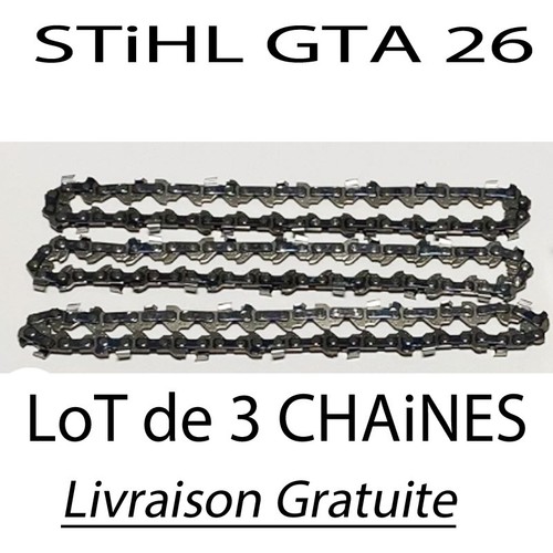 Stihl gta lot 3 chaines - 26,