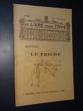 LE TRICOT - LE LIVRE POUR TOUS N°57