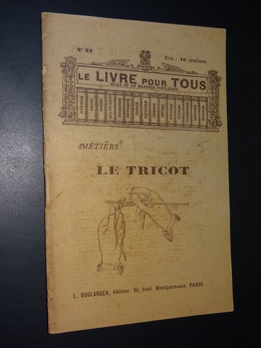 Tricot livre pour - le,