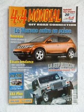 4X4 MONDIAL N°49 09/2003 MURANO TOYOTA 4RUNNER INFINITI FX45 RUBICON LEXUS RX300