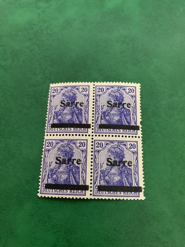 Timbre sarre 1920 - 1920, neuf