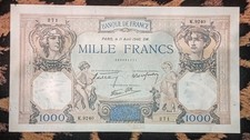 Billet 1000 Francs Cérès Et