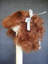 PERRUQUE pour poupée 100% Cheveux naturels Taille 12 - 38 cm - Doll  wig 15"HC