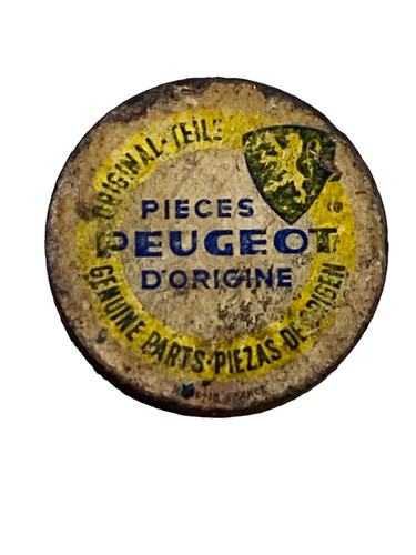 Ancien magnet peugeot plaque - magnet,