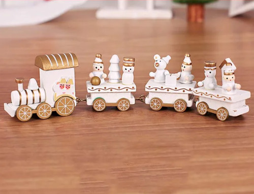 Décoration noël train - train, en