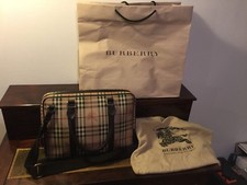 porte document - sacoche - attache case -  burberry - homme - femme - mixte