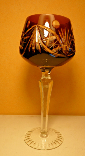 Verre cristal bohème de - ,