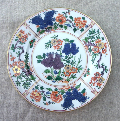 Assiette porcelaine à - en,