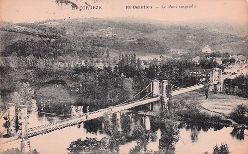 Beaulieu pont suspendu - 19,