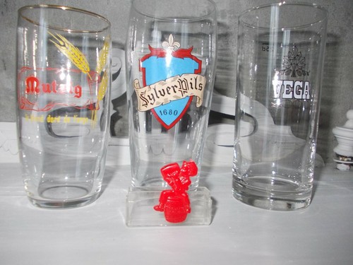 Lot verres à bière - 3,