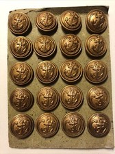 Boutons militaires Français