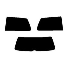 Pré Découpé Fenêtre Film Teinté pour VW Golf 3-door 1998-05 (MK4) 35% Light Rear