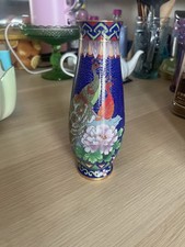 VASE CHINOIS EMAUX CLOISONNE
