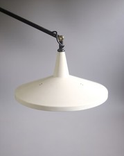 Lampe WIM RIETVELD GISPEN 4050 “Panama” murale 1956 vintage Prouvé