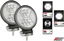 2x 126w Rond LED 12v 24v