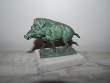 ANCIENNE SCULPTURE Sanglier en
