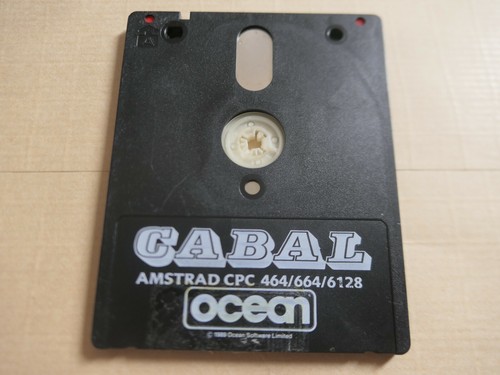 Jeu amstrad cpc 6128 - cabal,