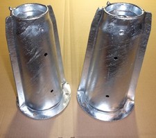 Range Rover Classic Paire De Galvanise Choc Tourelles & Sécurité Anneaux -