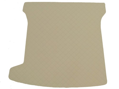 Cuir éco tapis coffre - cuir, beige