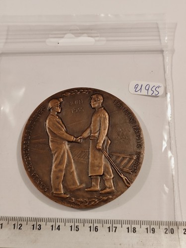 Medaille electrification - medaille,