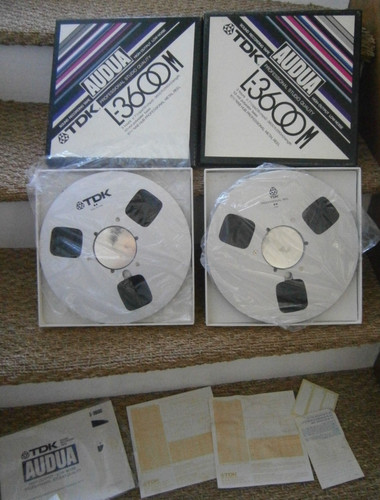 Lot bobines aluminium tdk - aluminium,