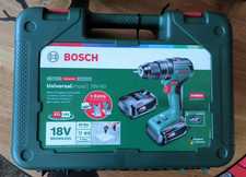 Perceuse à percussion sans fil Universal Impact BOSCH 2 batteries + accessoires