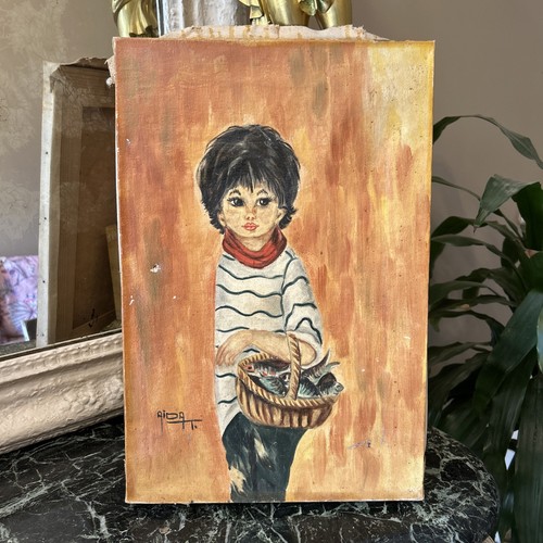 Tableau huile sur toile - tableau,