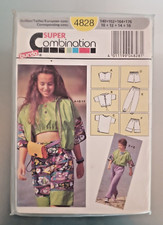 BURDA Modèle Vintage Couture Patron 4828 Taille 10-16