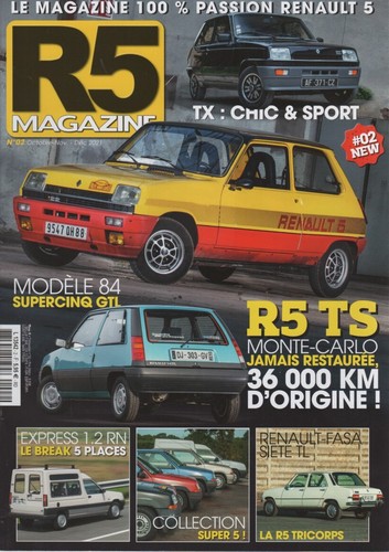 Magazine renault 5 turbo - 2,