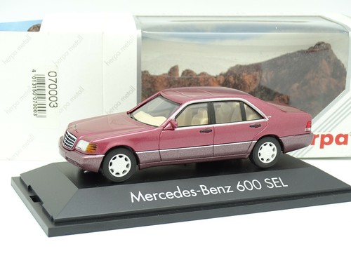 Herpa mercedes 600 sel - herpa,