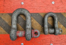 2 grosses manilles militaire Bateau Marine Nationale Treuil Remorquage Forestier