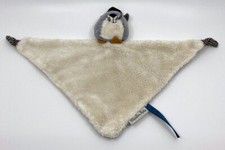 2544?Doudou Plat peluche Chat Cat Les Moustaches Beige Gris MOULIN ROTY