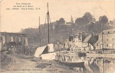 CPA 22 DINAN PORT ET VIADUC (dos non divisé)