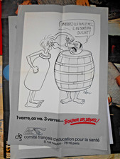 affiche ancienne 1 verre ca va