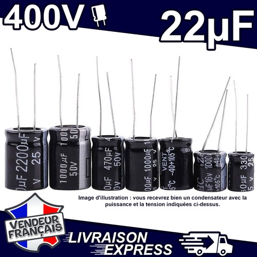 Condensateur chimique - x,
