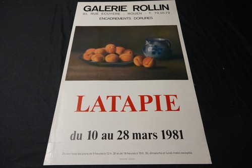 Latapie affiche 1981 - latapie,