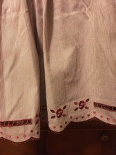 Girls Burgundy/ White