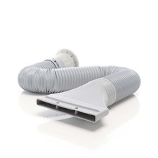 Wiltec Tuyau raccord clim 0,7-1,7m, Ø105mm Système d’extraction air Climatiseur