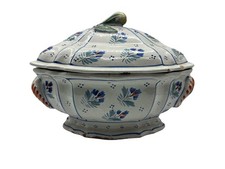 Soupière ancienne en faïence