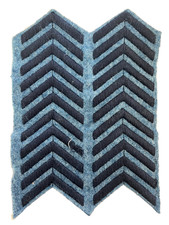 RARE Chevron brisque bleu horizon troupe modèle 1916 POUR CAPOTES 1918