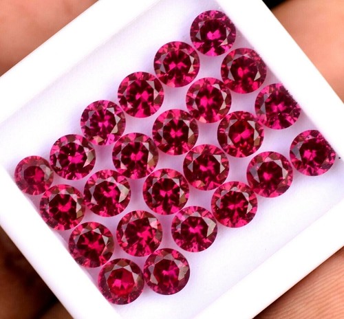 Naturel rubis rouge - 5, mm
