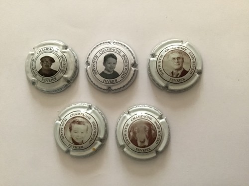 Capsules champagne lot 5 - de, champagne:lot