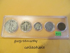 1929 Argent Naissance Année Kit 5 Pièces (Autres Ans aussi )