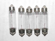 5 x ampoules navettes neuves