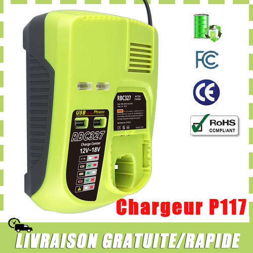 Chargeur rapide p117 18v - p117, one&