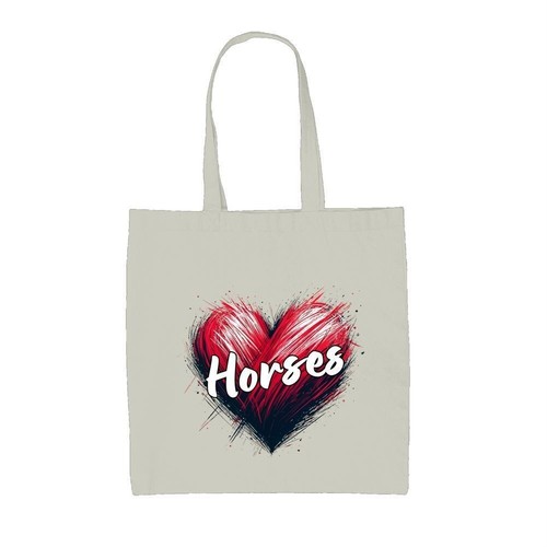 Amour coeur chevaux toile - coeur,