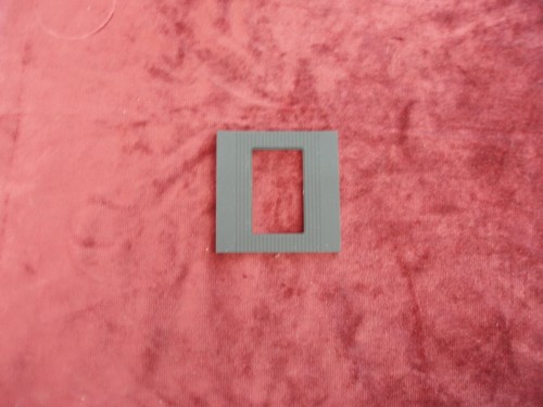 Plaque finition noire gris - de,