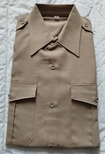 chemise sable militaire uniforme ancien légion French armée Taille 40