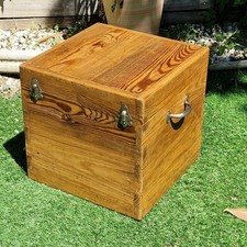 Petite malle ancienne bois - malle,